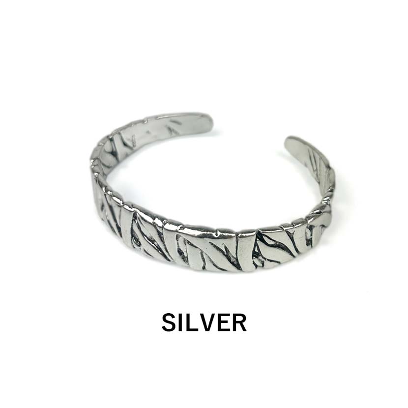 Antique design bangle stainless steel silver color accessory