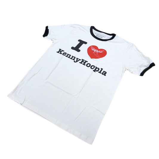 T-shirt I HEART KENNYHOOPLA RINGER [Kenny Hoopla]