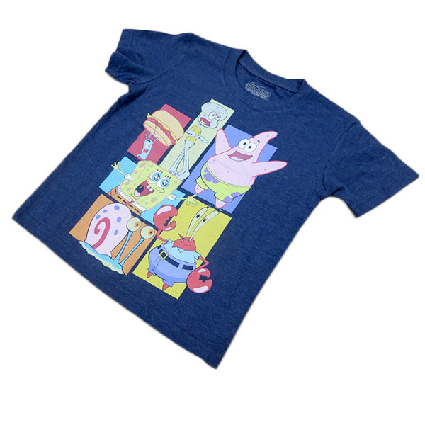 キッズ Tシャツ  Spongebob Characters 【スポンジボブ】