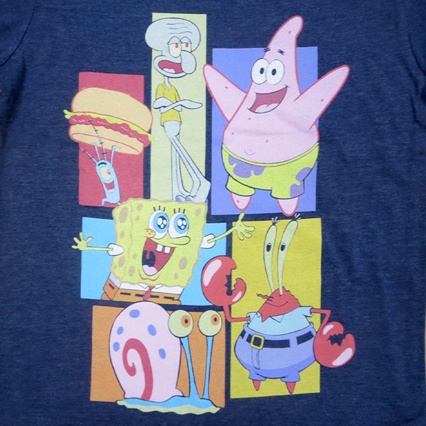 キッズ Tシャツ  Spongebob Characters 【スポンジボブ】