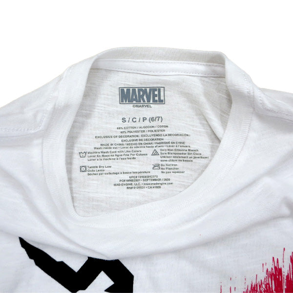 キッズ Tシャツ  Marvel Spider Man Face【スパイダーマン】