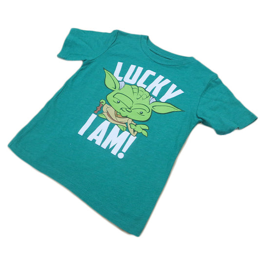 Toddler T-shirt Star Wars Yoda Lucky I Am [Star Wars]