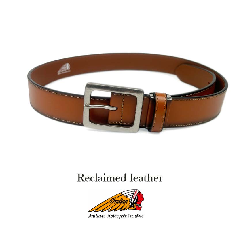 All 5 colors Indian Real Leather Garrison Buckle Belt Recycled Leather Width 3.5cm