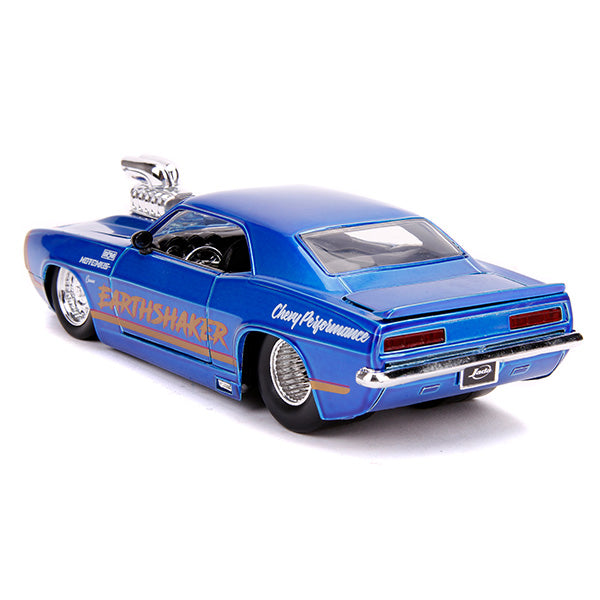 JADATOYS 1:24 BTM  1969 Chevrolet Camaro with Blow Engine Earthshaker ミニカー