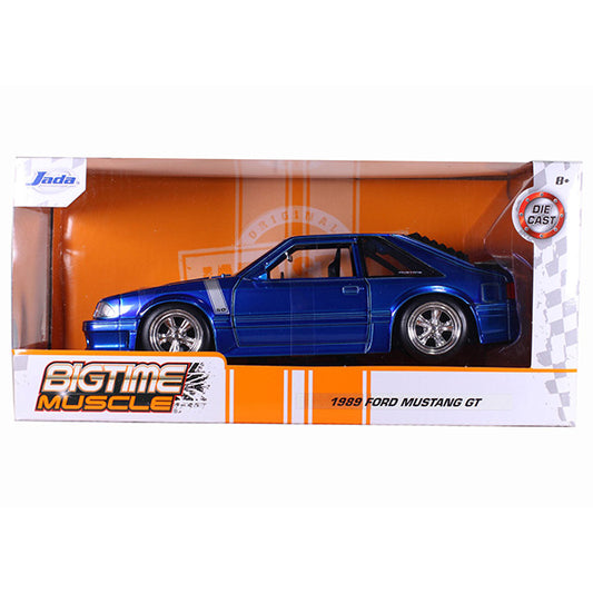 JADATOYS 1:24 BTM  1989 Ford Mustang GT ミニカー