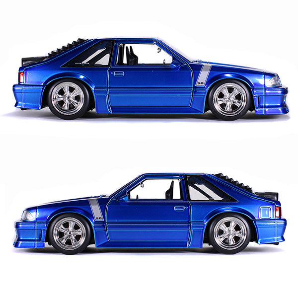 JADATOYS 1:24 BTM  1989 Ford Mustang GT ミニカー