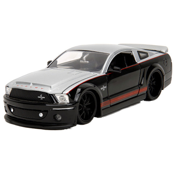 JADATOYS 1:24 BTM 2008 Ford Shelby GT-500KR Mini Car