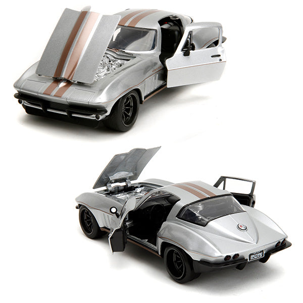 JADATOYS 1:24 BTM  1966 Chevrolet Corvette ミニカー