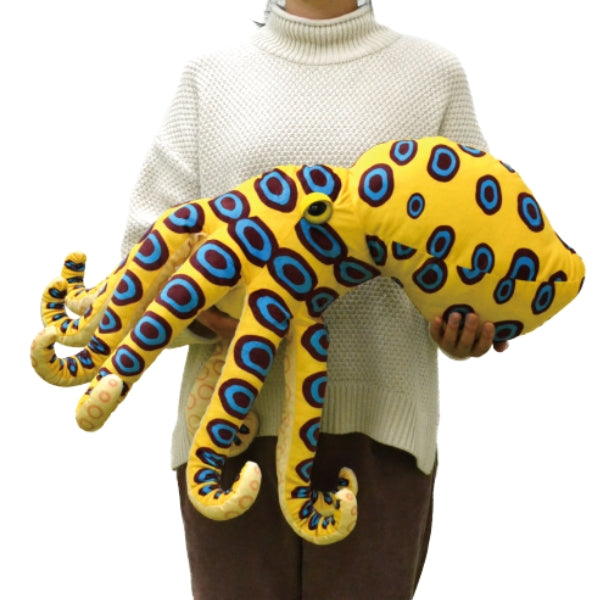 BIG stuffed leopard octopus