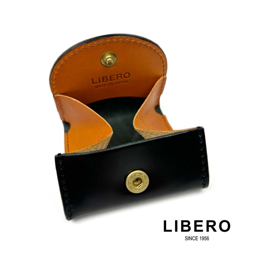 【全4色】LIBERO リベロ 日本製 新喜皮革×栃木レザー コードバン ボックス型コインケース