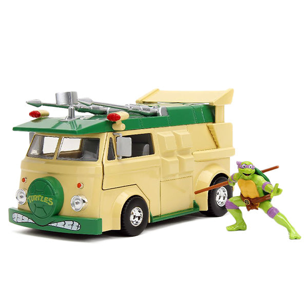 1:24 TURTLES THE PARTY WAGON w/ DONATELLO 【タートルズ】ミニカー