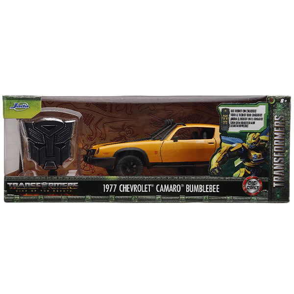 1:24 TRANSFORMERS RISE OF BEASTS  1977 CHEVY CAMARO BUMBLEBEE 【トランスフォーマー】ミニカー