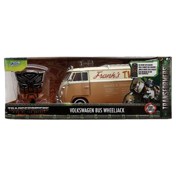 1:24 TRANSFORMERS RISE OF BEASTS  VOLKSWAGEN BUS WHEELJACK 【トランスフォーマー】ミニカー