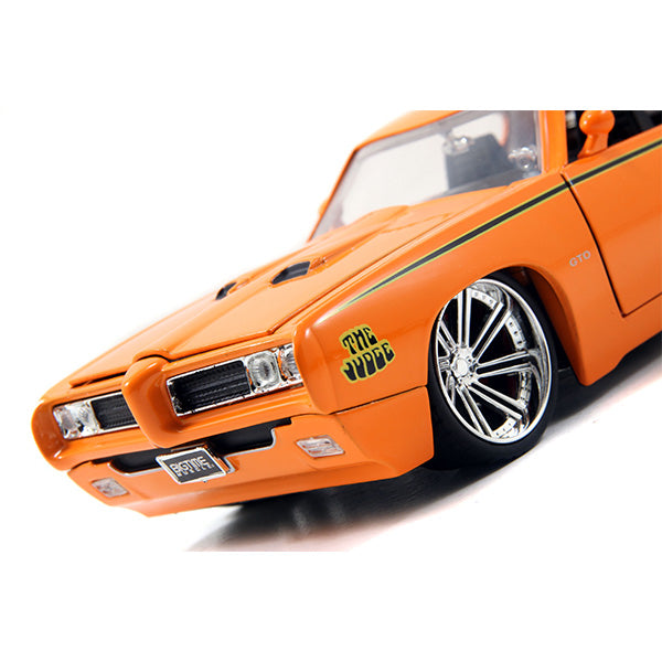 JADATOYS 1:24 BTM  1969 Pontiac GTO Judge ミニカー