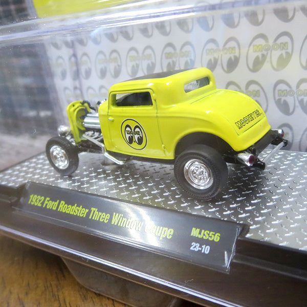 M2 MACHINES 1:64 MOONEYES 1932 Ford Three Window Coupe 【ムーンアイズ】ミニカー