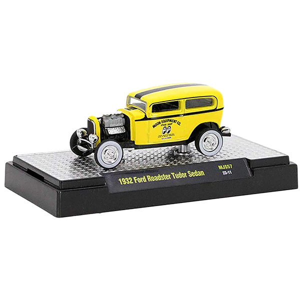 M2 MACHINES 1:64 MOONEYES 1932 Ford Tudor Sedan [Mooneyes] Minicar