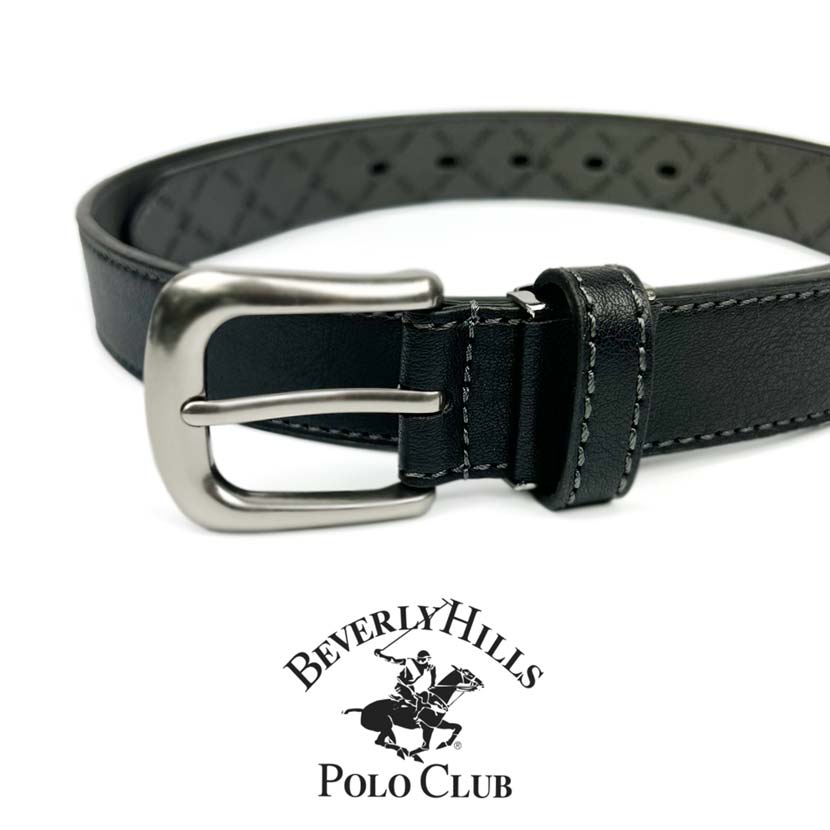 All 4 colors BEVERLY HILLS POLO CLUB Beverly Hills Polo Club Stitch Design Leather Belt