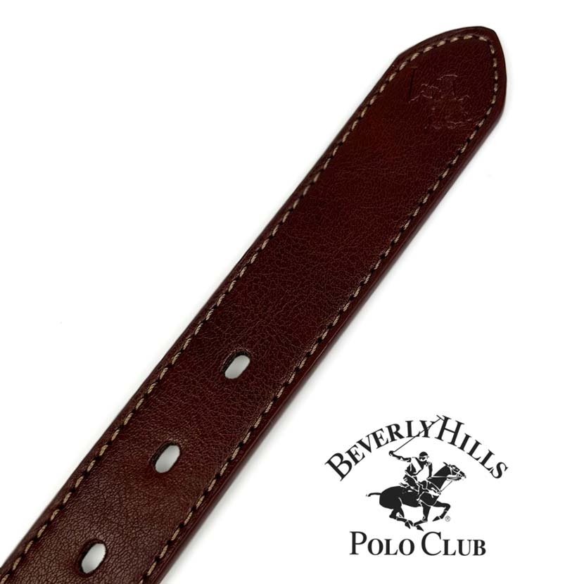 All 4 colors BEVERLY HILLS POLO CLUB Beverly Hills Polo Club Stitch Design Leather Belt