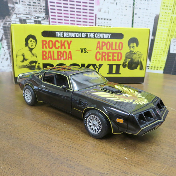 1:24 ROCKY II 1979 Pontiac Firebird Trans Am [Rocky] Mini Car