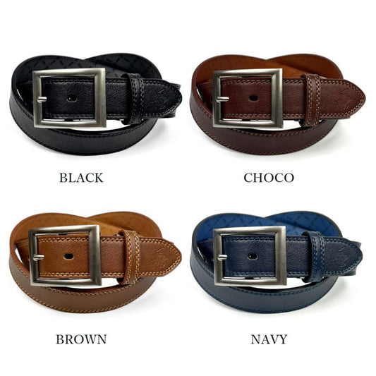 All 4 colors BEVERLY HILLS POLO CLUB Beverly Hills Polo Club Garrison Buckle Leather Belt