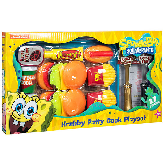 Spongebob Krabby Patty Playset
