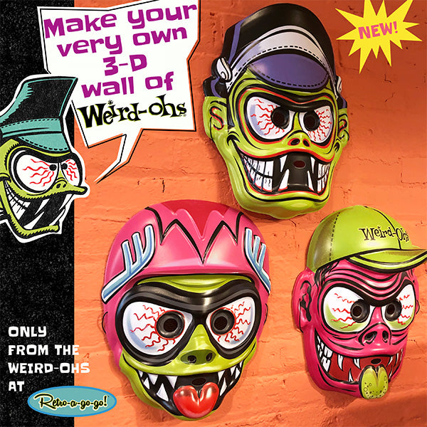 Weird-ohs WEARABLE MASK DAVEY BURPLE PURPLE