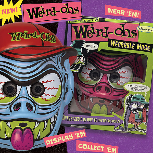 Weird-ohs WEARABLE MASK WADE RAGIN&#039; RED