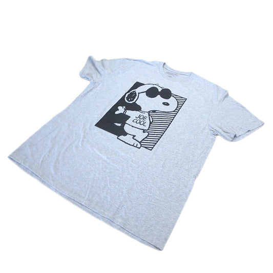 Tシャツ  PEANUTS SNOOPY Joe Cool  Gray【スヌーピー】