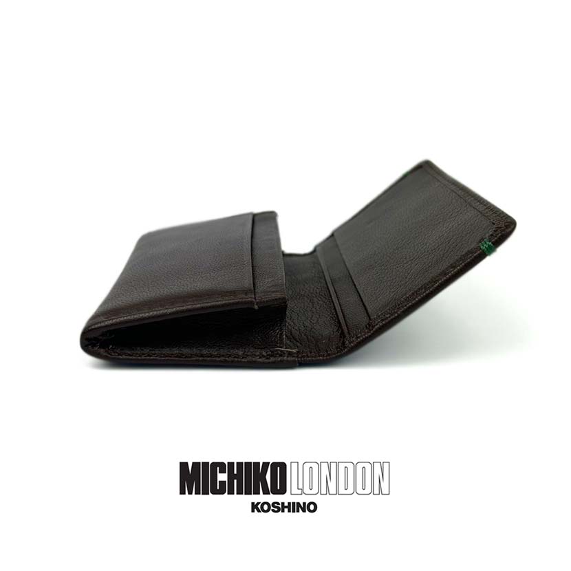 All 2 colors MICHIKO LONDON MICHIKO LONDON goat leather real leather business card holder card case