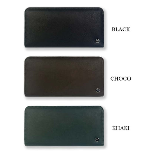 All 3 colors KANSAI YAMAMOTO Genuine leather calfskin round zipper long wallet wallet