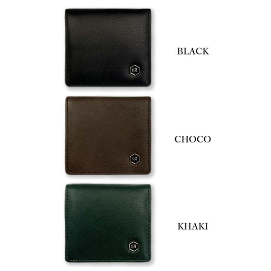 All 3 colors KANSAI YAMAMOTO (Yamamoto Kansai) Genuine leather calfskin box type coin case coin purse