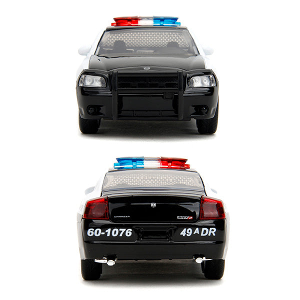 JADATOYS 1:32 ワイルドスピードダイキャストカー 2006 DODGE CHARGER  POLICE