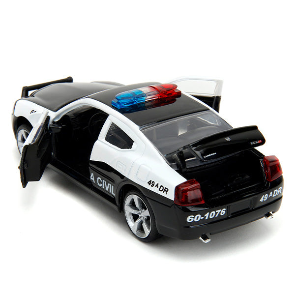 JADATOYS 1:32 ワイルドスピードダイキャストカー 2006 DODGE CHARGER  POLICE