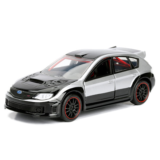 JADATOYS 1:32 ワイルドスピードダイキャストカー SUBARU IMPREZA WRX Sti Hatchback