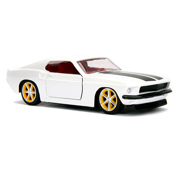 JADATOYS 1:32 ワイルドスピードダイキャストカー ROMAN&#039;S FORD MUSTANG