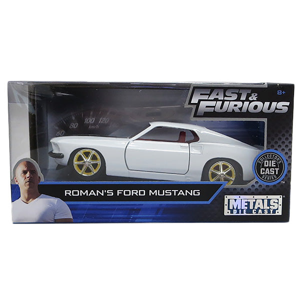 JADATOYS 1:32 ワイルドスピードダイキャストカー ROMAN&#039;S FORD MUSTANG