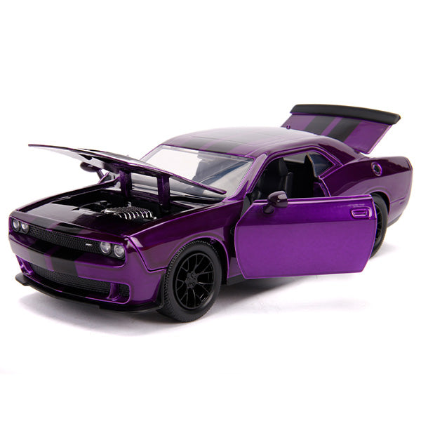 JADATOYS 1:24 BTM  2015 Dodge Challenger SRT Hellcat ミニカー