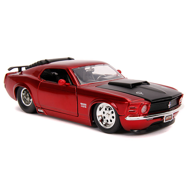 JADATOYS 1:24 BTM  1970 Ford Mustang Boss 429 ミニカー