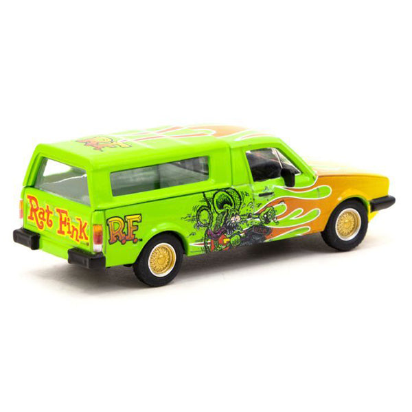 Tarmac Works x Schuco 1:64 Rat Fink Volkswagen Caddy [Rat Fink] Mini Car