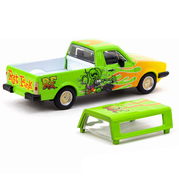 Tarmac Works x Schuco 1:64 Rat Fink Volkswagen Caddy [Rat Fink] Mini Car