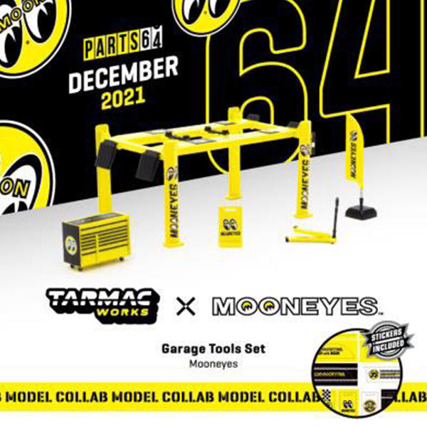 Tarmac Works 1:64 MOONEYES Garage Tools set【ムーンアイズ】アクセサリー