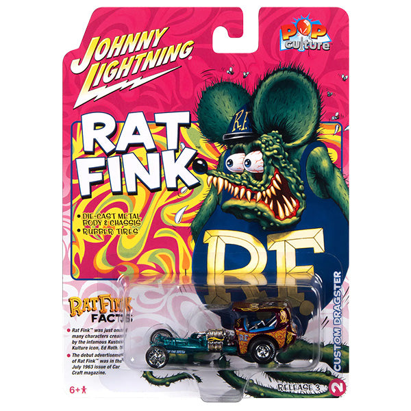 1:64 Rat Fink Custom Dragster  【ラットフィンク】ミニカー