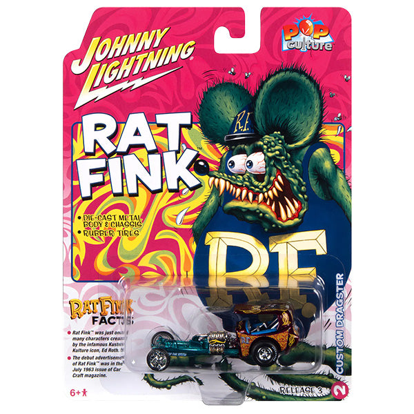 1:64 Rat Fink Custom Dragster [Rat Fink] Mini car