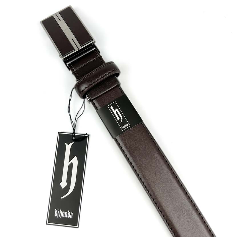 2 colors dj honda real leather fit back belt no holes long size