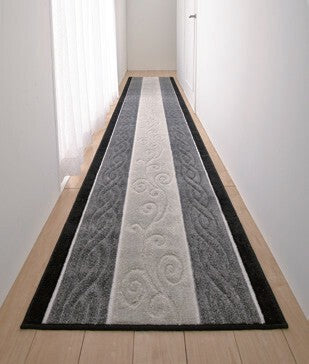 Made in Japan, fluffy long pile hallway flooring