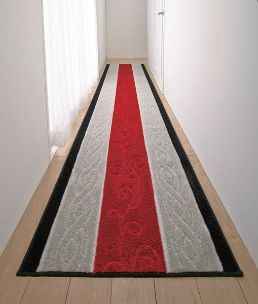 Made in Japan, fluffy long pile hallway flooring