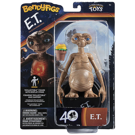 ET The Extra-Terrestria BendyFigs Action Figure [ET Action Figure]
