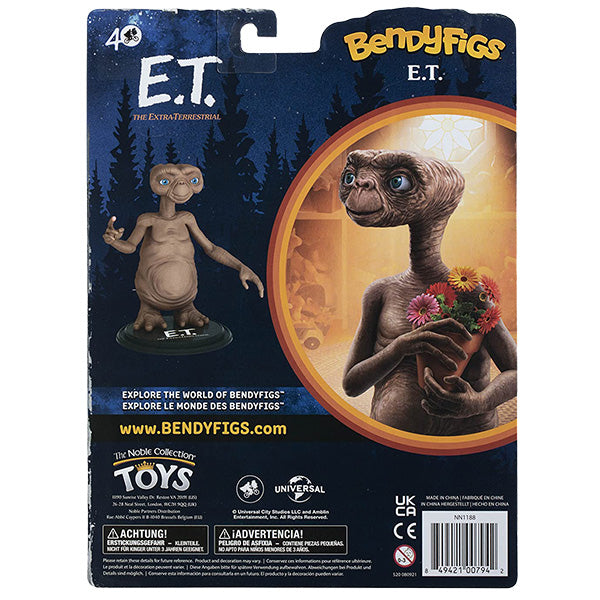 ET The Extra-Terrestria BendyFigs Action Figure [ET Action Figure]