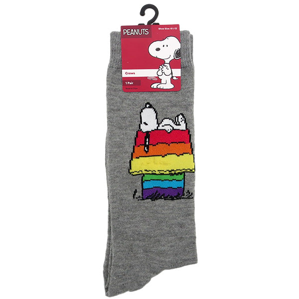 snoopy crew socks