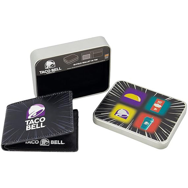 BIFOLD ウォレット in ティンケース TACO BELL